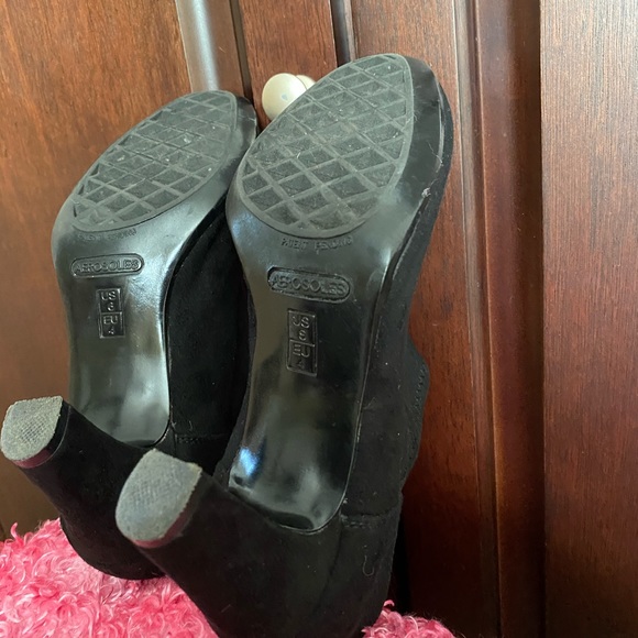 Aerosoles Moonrise Black ankle boots heels size 6M - Picture 12 of 13